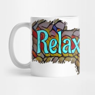 Relax And Chill Logo Mug